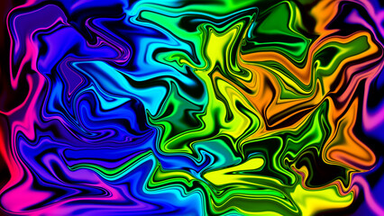 Abstract color liquify wave  pattern texture