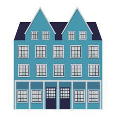 illustration of houses