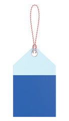 3D tag. 3D label. Sale tag.
