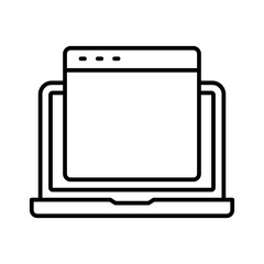 Web screen icon