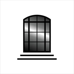 Window frame - Vector icon isolated