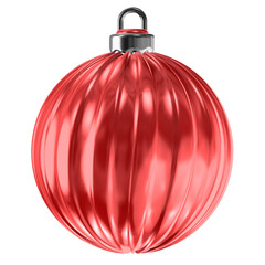 Realistic christmas balls illustration