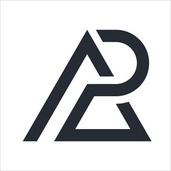AP Letter Logo Design. Creative Modern Alphabet letters monogram icon A P, A and P.