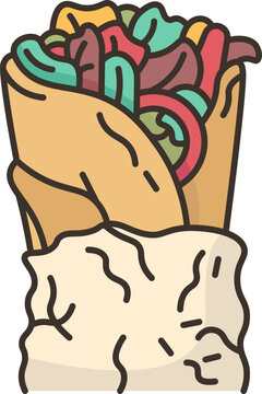 Shawarma Icon