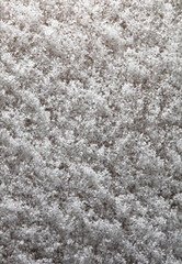 White snowflakes in winter as a background.