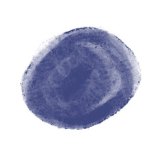 blue stone round circle brush stroke watercolor