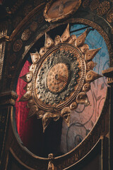 Details from inside Saint Basil's Cathedral, Moscow, Russia