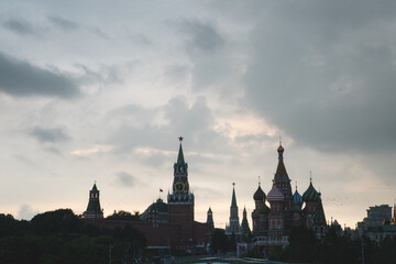 Fototapeta na wymiar Kremlin skyline, Moscow, Russia