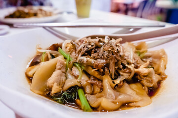 Malaysia Chinese food, dry 