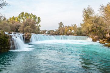 Fototapeta premium Manavgat waterfall in the Turkey