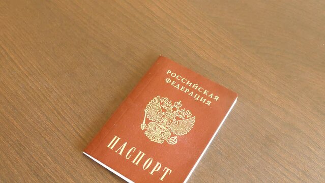 documents of a citizen of the Russian Federation. inscription on documents passport and military ID