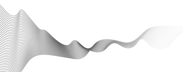 Abstract background with white lines. Curved shapes with lines