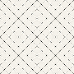 Vector seamless pattern. Modern stylish texture. Repeating geometric tiles.