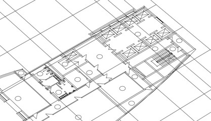 house plan blueprint