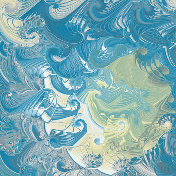 Background illustration of sea swirls textured printable paper
