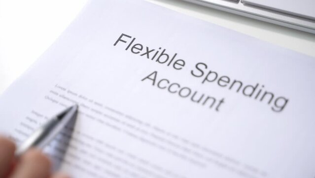 Flexible Spending Account Document