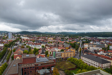 Obraz premium panorama of the city, kaiserslautern