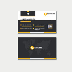 Obraz premium Business Card Design Template