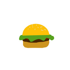 Burger Vector Illustration