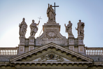 Fototapeta na wymiar サン・ジョバンニ・イン・ラテラノ大聖堂（ローマの四大バシリカ）
