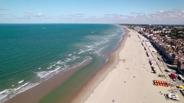 Malo-les-bain, dunkerque, plage, drone, cursal,  mer, 