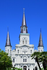 Historical Cathedral in New Orleans, Louisiana