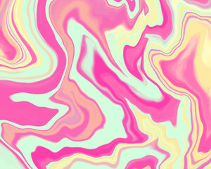 Abstract background with marble acrylic painting effect. Colorful texture vector for modern design.