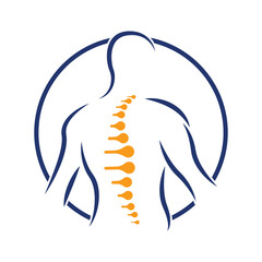 Medical logo design. Bone or DNA logo design