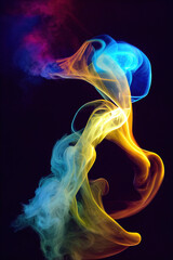 Obraz premium Bunter Dampf