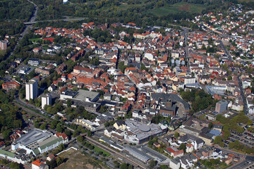 Luftaufnahme Stadt Peine (Deutschland)