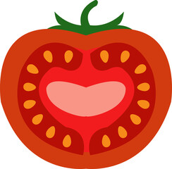 Colorful food fruit tomato