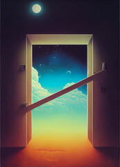 The door next to another world