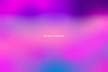 Purple colorful gradient blur abstract background. Abstract violet purple bright gradient blurred theme palate for wallpaper template, cover, web banner, sale, business background. Purple texture.