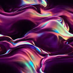 Obraz premium Seamless abstract colorful background with waves and color layers pattern