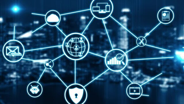 Omni channel technology of online retail business approach. Multichannel marketing on social media network offer service of internet payment channel, online retail shopping and omni digital app