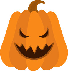 
Halloween pumpkin vector design illustration isolated on white background 

Halloween pumpkin design illustration isolated on transparent background 