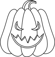 
Halloween pumpkin vector design illustration isolated on white background 

Halloween pumpkin design illustration isolated on transparent background 