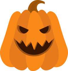 
Halloween pumpkin vector design illustration isolated on white background 

Halloween pumpkin design illustration isolated on transparent background 