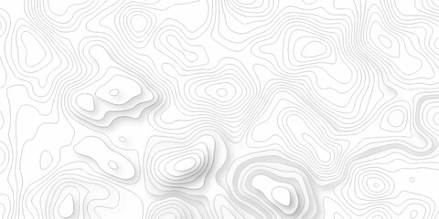 Topographic map background. silver line topography maount map contour background, geographic grid. Abstract vector illustration.	
