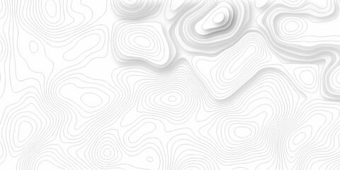 Topographic map background. silver line topography maount map contour background, geographic grid. Abstract vector illustration.	
