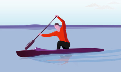 rower ilustration © OMIA