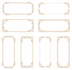 Music-themed decorative frame.a horizontally elongated banner.a vertically elongated banner.a banner that is good to use as a title.a title frame that is good for writing on a form.frames for titles.