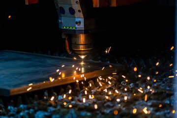 Laser metall cut cnc machine