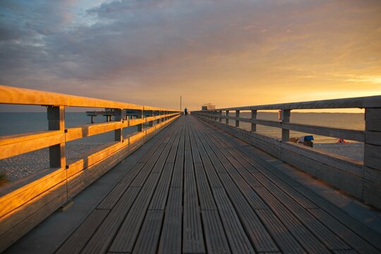 Heiligenhafen Seebr&uuml;cke Ostsee 
