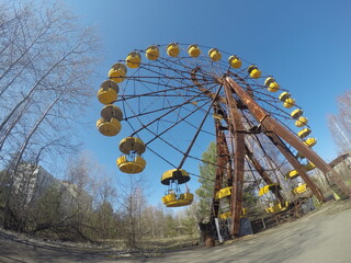 Abandoned Fair in Pripyay / Chernobyl