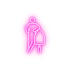 builder neon icon