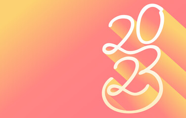 2023 Happy New Year background