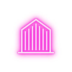 Building neon icon
