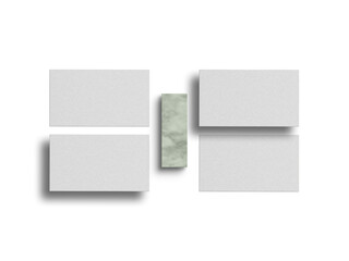 Minimal business card mockup