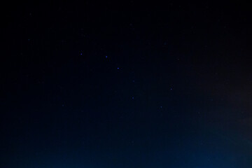 Night starry sky without clouds